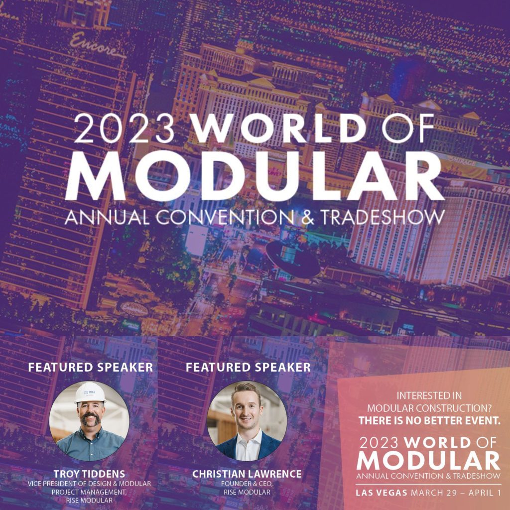 RISE Modular at World of Modular
