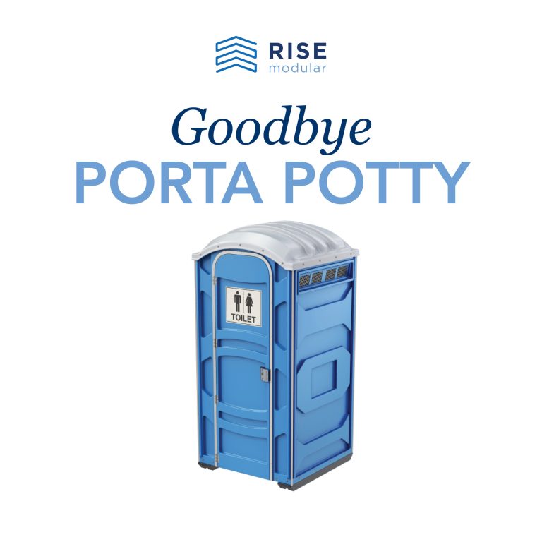 rise modular work at rise goodbye porta potty