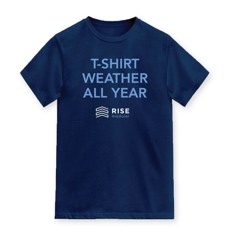 rise modular work at rise tshirt weather all year